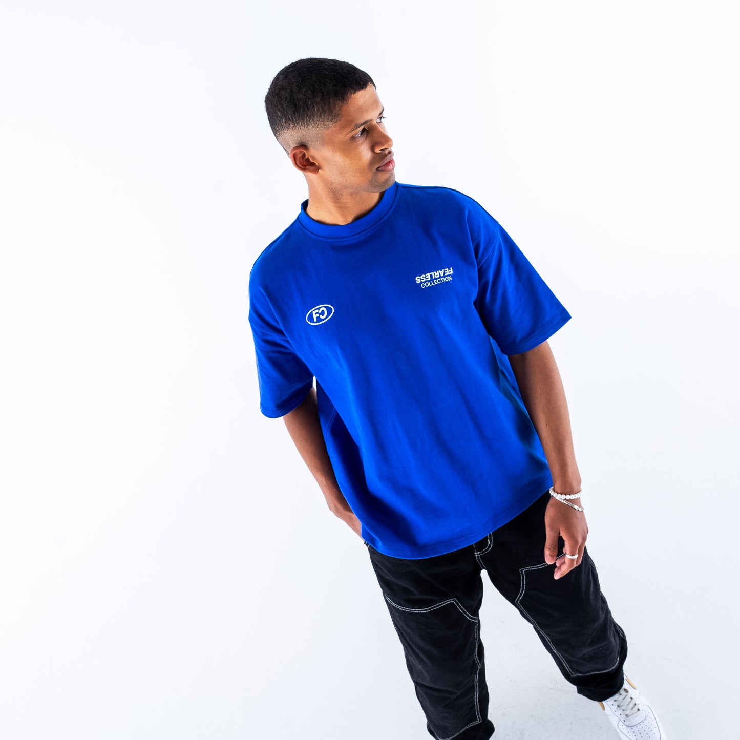 Fearless Collection Tee ‘Cobalt Blue'