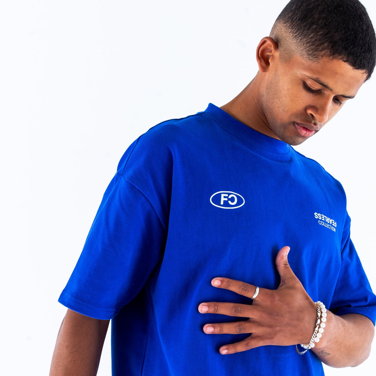 Fearless Collection Tee ‘Cobalt Blue'