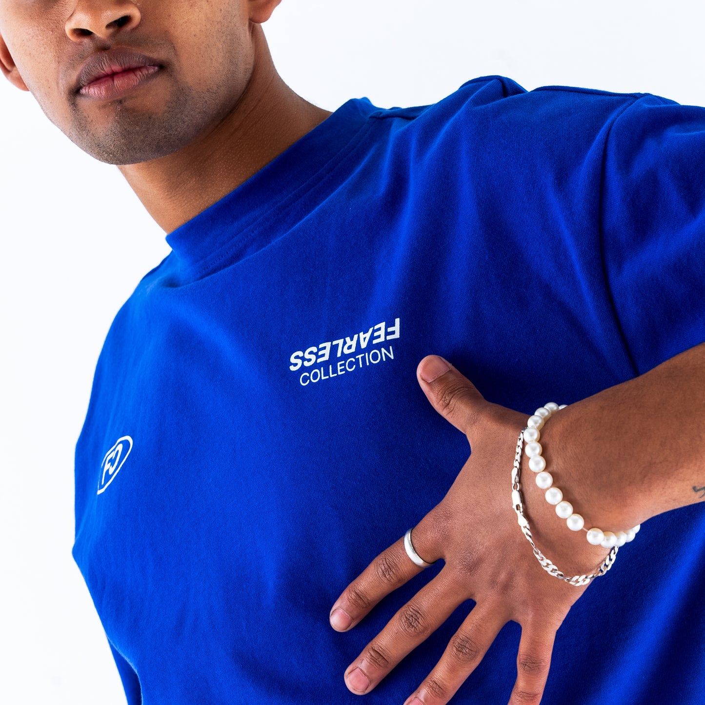 Fearless Collection Tee ‘Cobalt Blue'