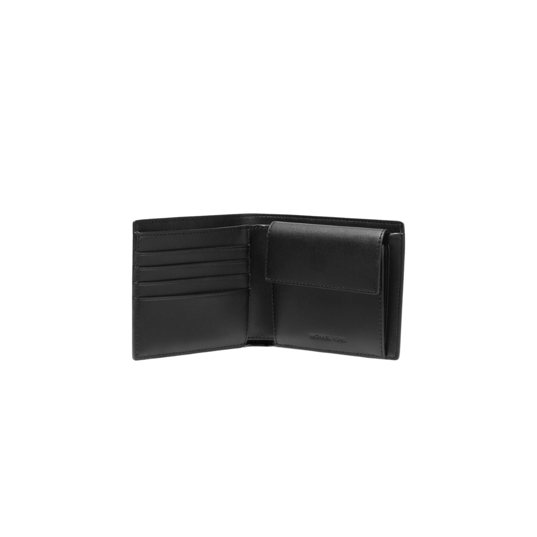 Michael Kors Cooper Logo Billfold Wallet With Coin Pouch 'Black'