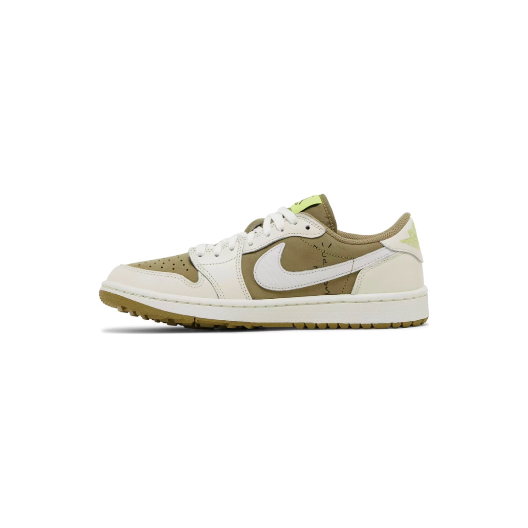 Jordan 1 Retro Low Golf Travis Scott 'Neutral Olive'