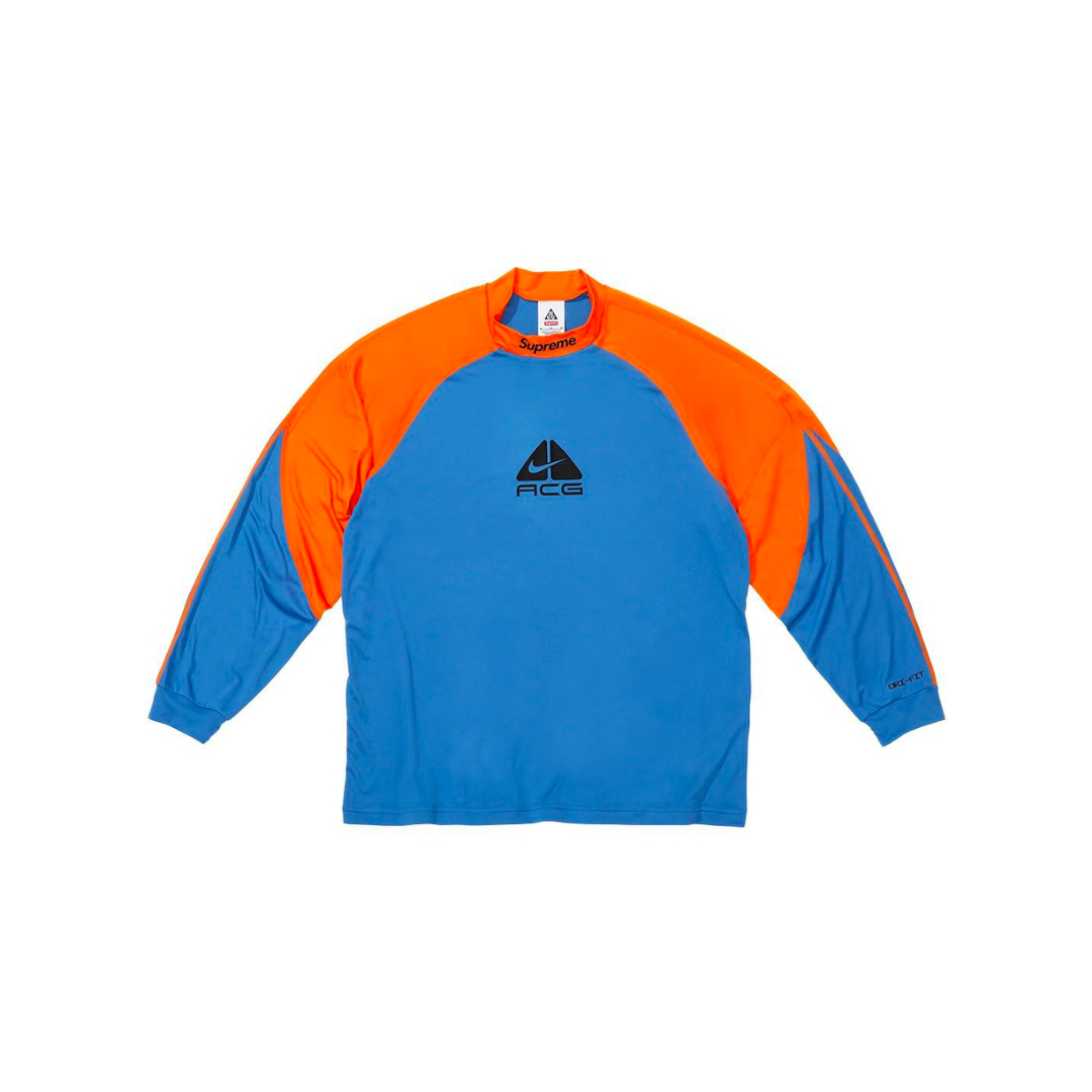 Supreme x Nike ACG Jersey 'Dusty Blue' – The Base Lifestyle Supreme x Nike ACG Jersey 'Dusty Blue' – The Base Lifestyle