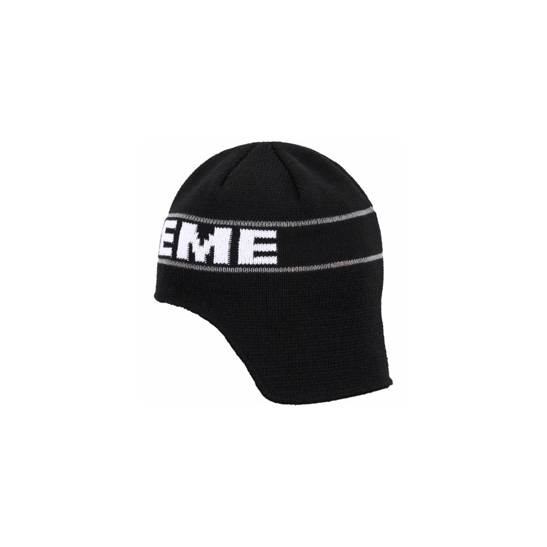 Supreme Earflap Beanie 'Black'