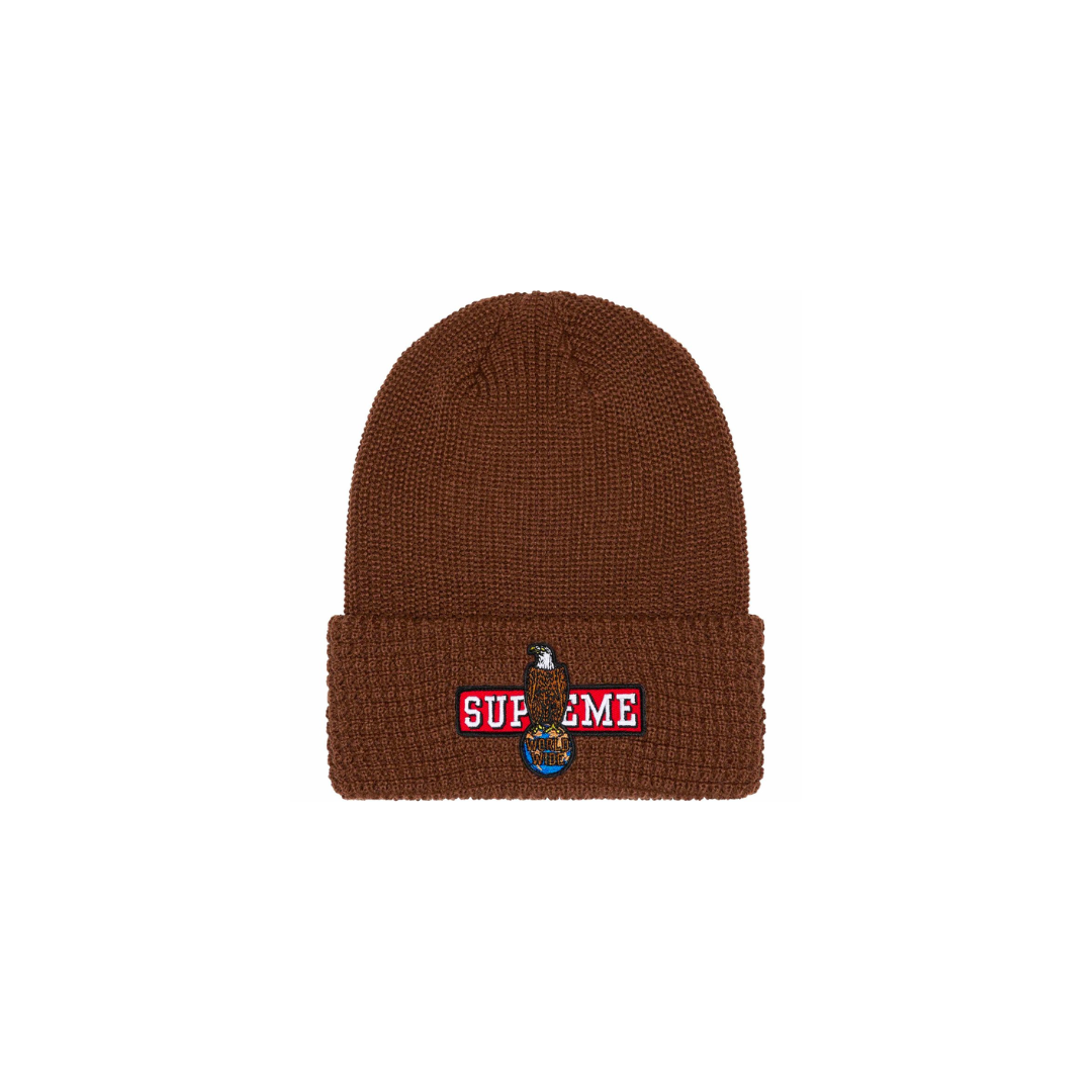 Supreme Eagle Beanie 'Brown'