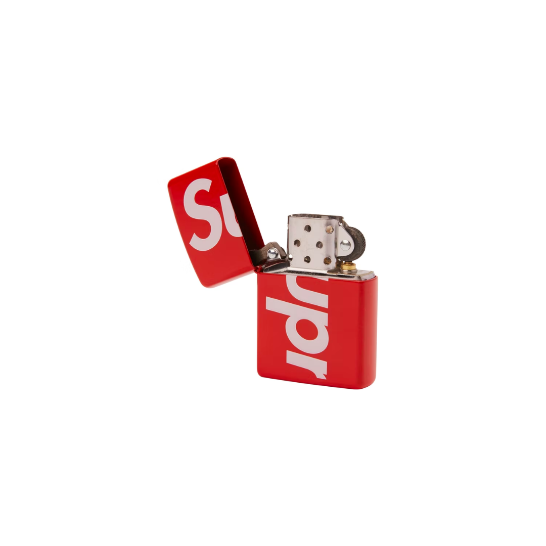 Supreme Logo Zippo 'Red'