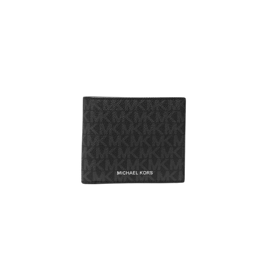 Michael Kors Cooper Logo Billfold Wallet With Coin Pouch 'Black'