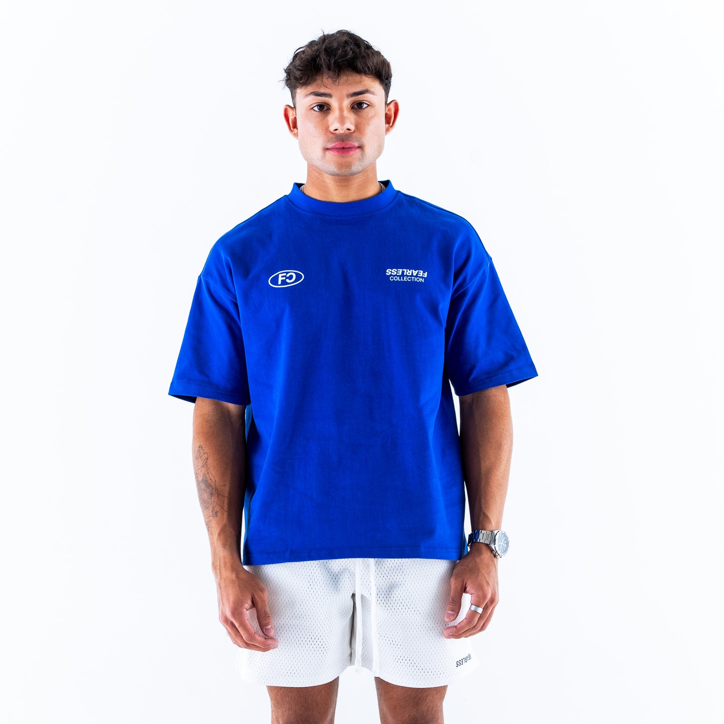 Fearless Collection Tee ‘Cobalt Blue'