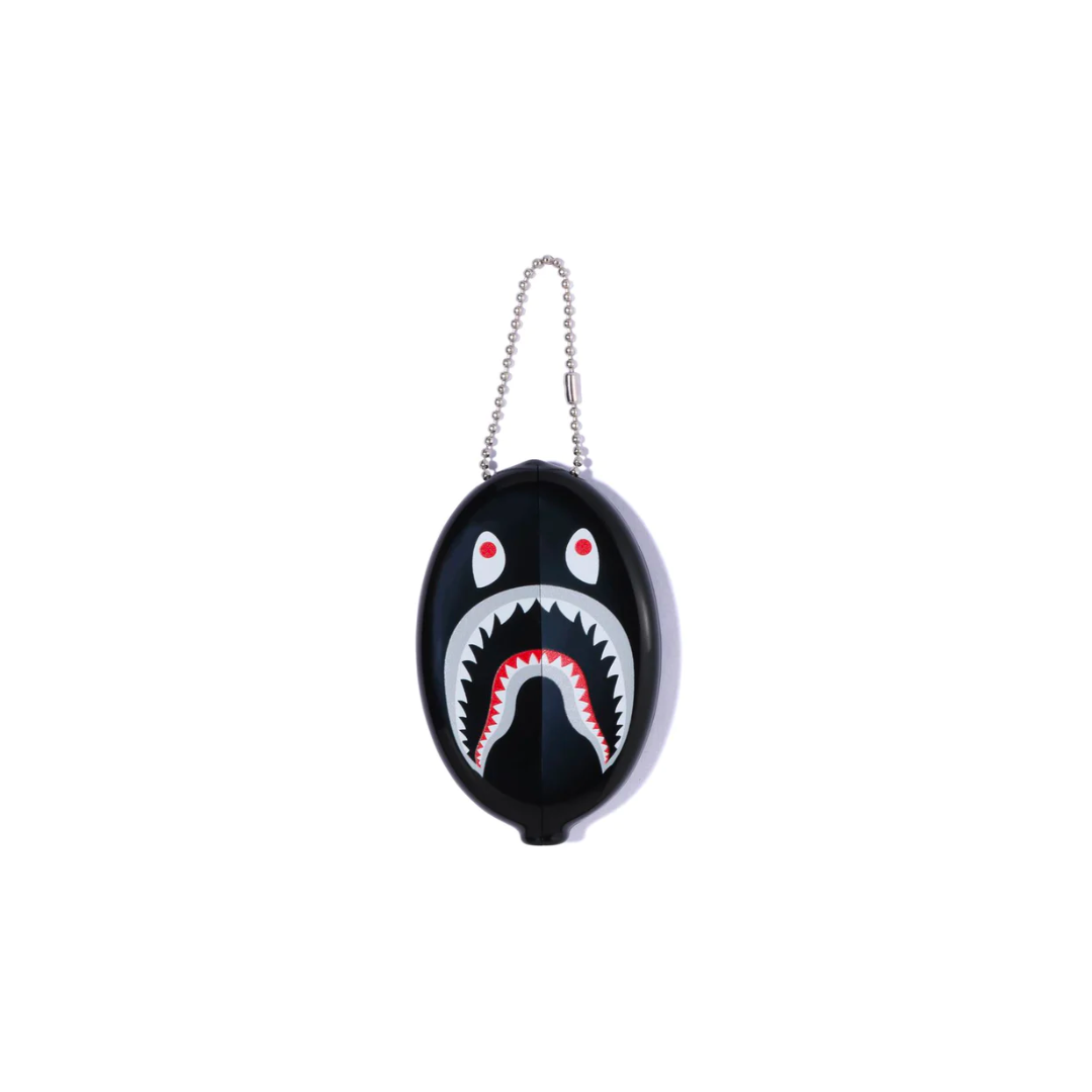 A Bathing Ape Shark Coin Case 'Black'