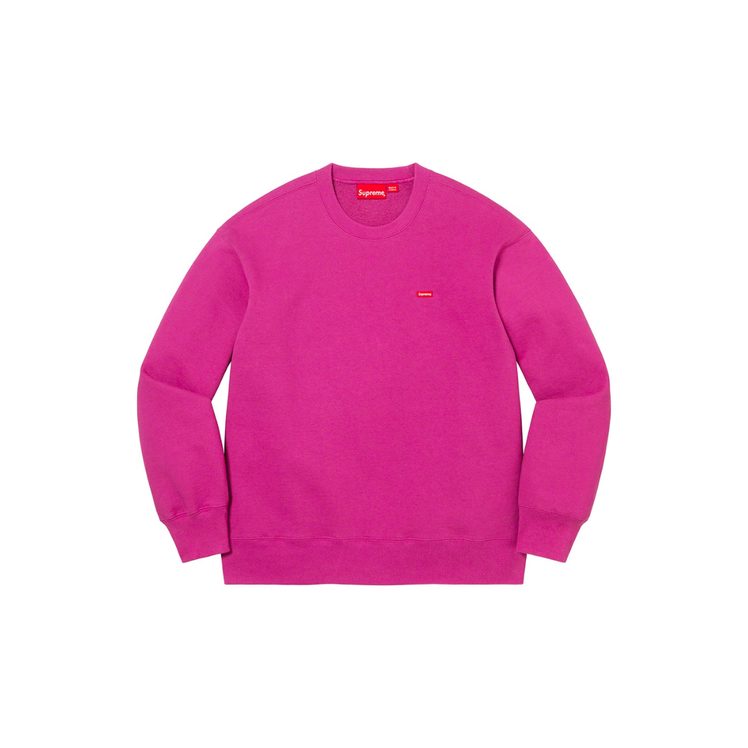 Supreme Small Box Crewneck (FW22) 'Raspberry'