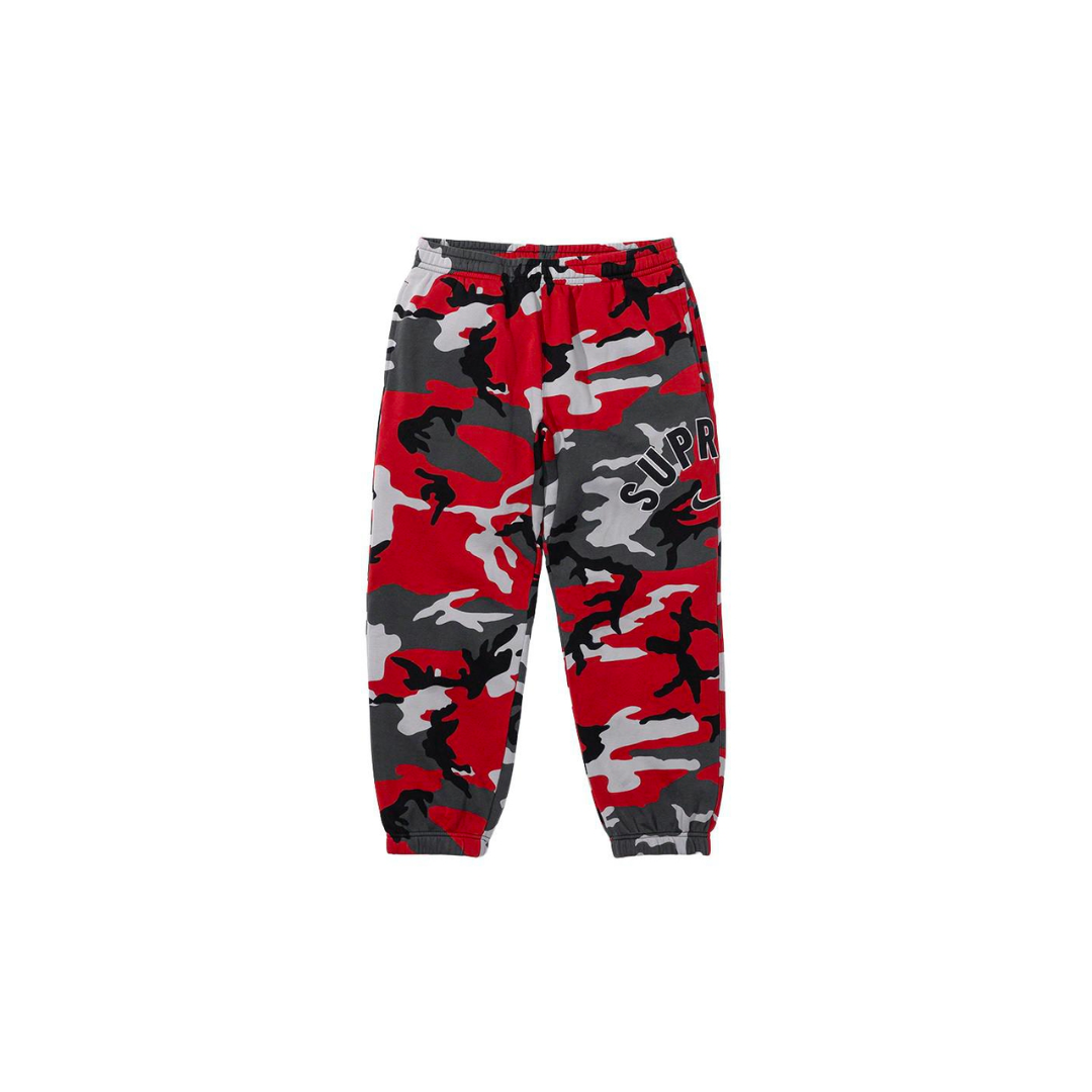 Supreme Nike Arc Sweatpant Red Camo
