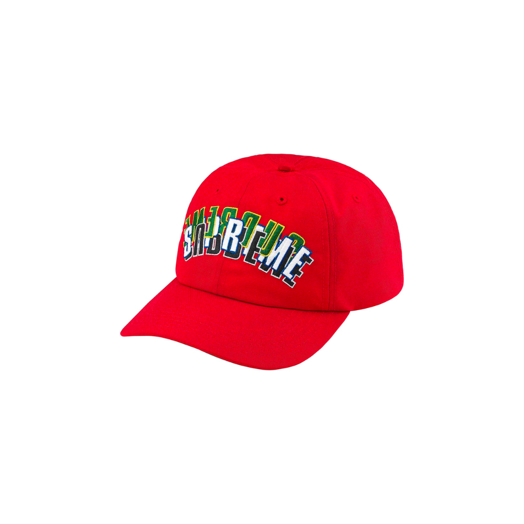 Supreme Stacked Cordura 6-Panel Red
