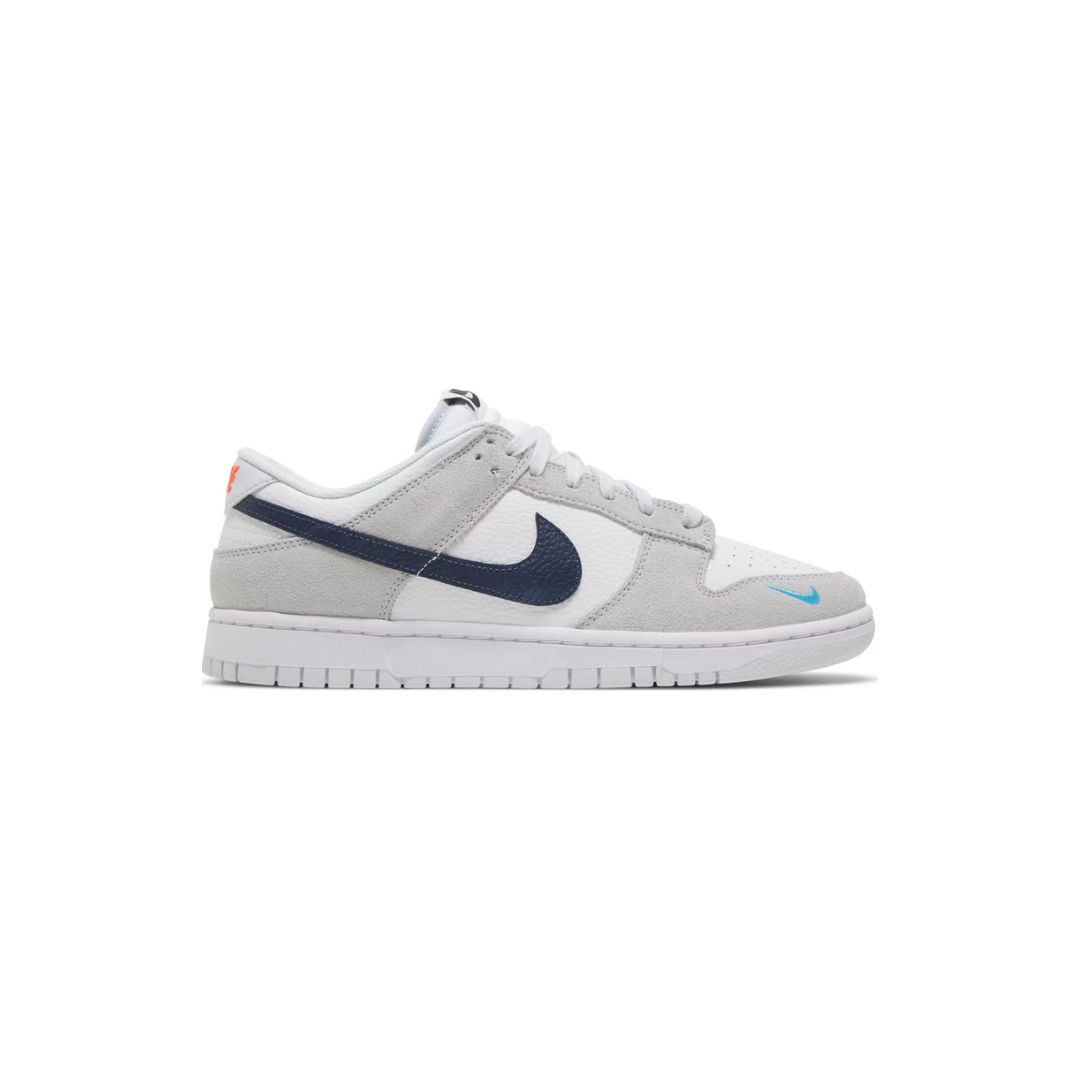 Dunk Low 'Mini Swoosh - Football Grey Midnight Navy'