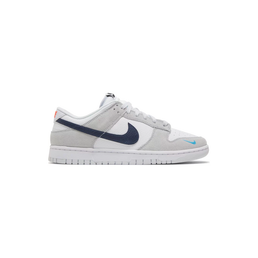 Dunk Low 'Mini Swoosh - Football Grey Midnight Navy'
