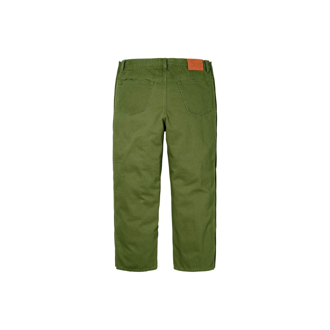 Supreme Snap-Off Baggy Jean 'Olive'