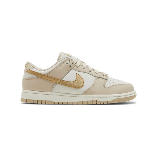 Wmns Dunk Low 'Gold Metallic Swoosh'
